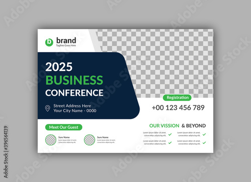 Business Conference Flyer Template Design