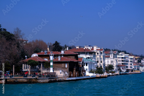 Istinye bay and marina in Istanbul,Turkey © stdemiriz