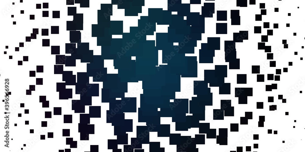 Fototapeta premium Light BLUE vector template in rectangles.