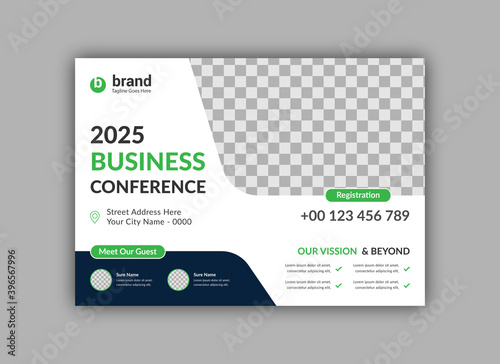 Business Conference Flyer Template Design