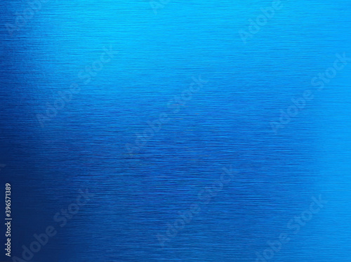 Obraz na płótnie blue brushed metallic aluminum texture background