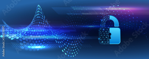 Data protection, privacy, and internet security concept. Cybersecurity for business and internet project. Vector illustration of a data security services.