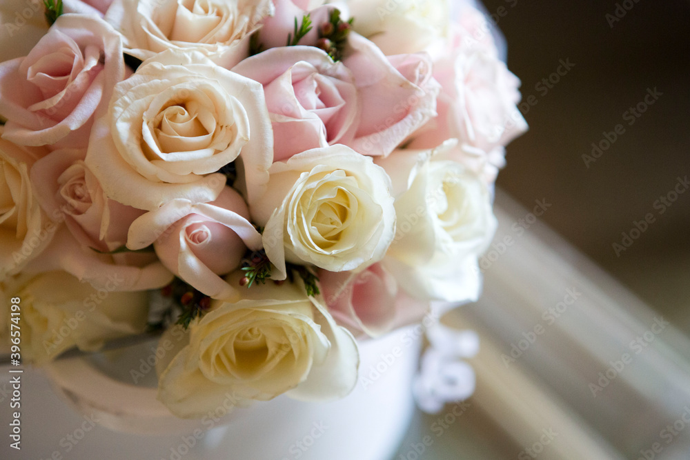 Obraz premium dettaglio bouquet rose