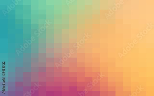Abstract Pink geometric Background, Creative Design Templates. Pixel art Grid Mosaic, 8 bit vector background.