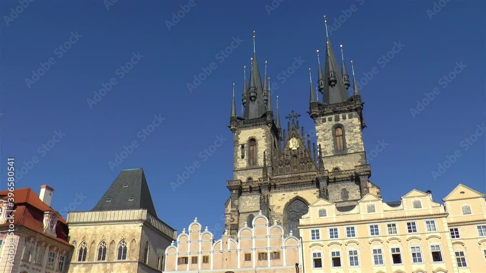 Church of Mother of God in front of Týn, Prague, Czech Republic. Church of Mother of God in front of Týn, Prague, Czech Republic.