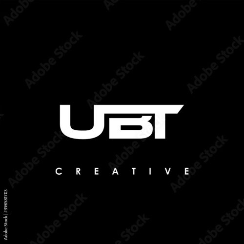 UBT Letter Initial Logo Design Template Vector Illustration