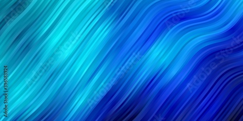 Light Blue, Green vector pattern with lines.