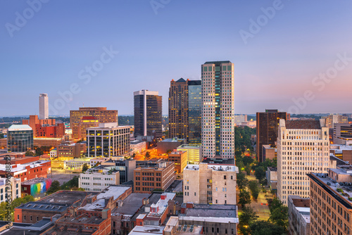 Birmingham, Alabama, USA downtown city skyline