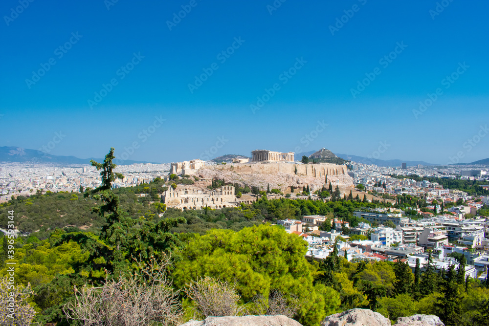 Fototapeta premium Parthenon and Acropolis of Athens, Greece 