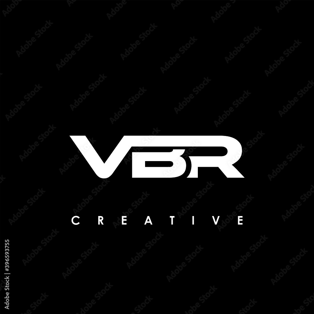 VBR Letter Initial Logo Design Template Vector Illustration VBR Letter Initial Logo Design Template Vector Illustration
