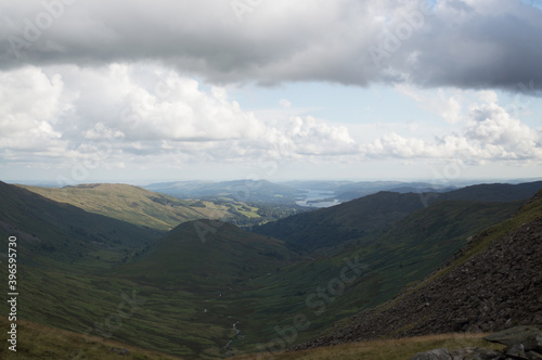 Views over the Lake District, on hills between Windermere and Ambleside. © Ben