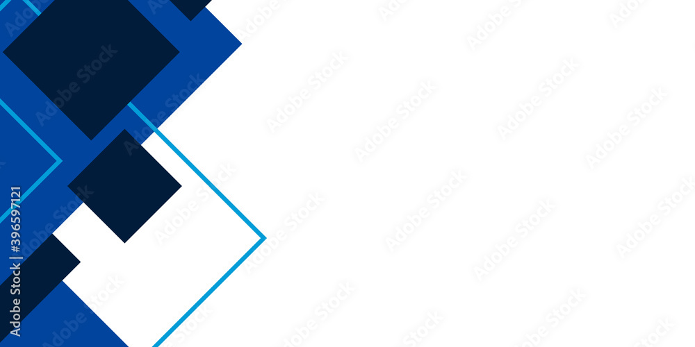 Blue white business abstract presentation background with square Blue white business abstract presentation background with square