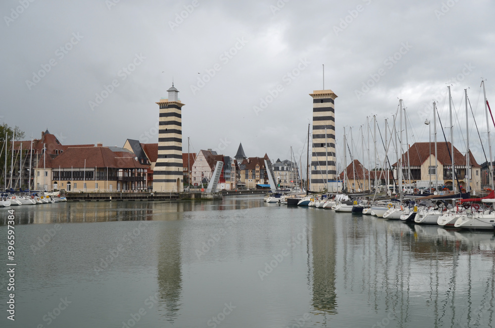 Fototapeta premium port de Trouville