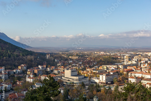 town of Vratsa and Stara planina Mountain, Bulgaria