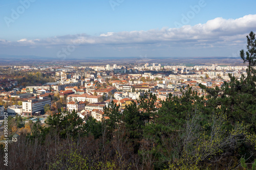 town of Vratsa and Stara planina Mountain, Bulgaria