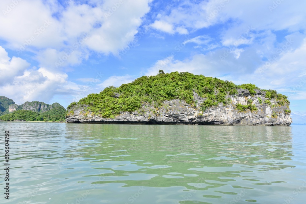 Obraz premium Khanom Sea in Nakhon Si Thammarat Province, Southern Thailand