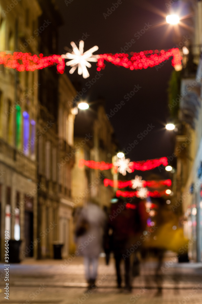 Obraz premium Luces de Navidad en Bourdeaux8