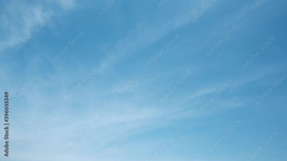 4K sky time lapse, clouds background. Cloud nature, timelapse of skyscrapers