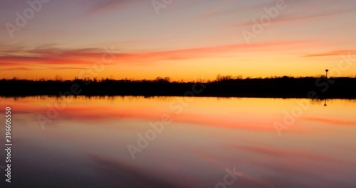 Sunset on Lake © Kaleb