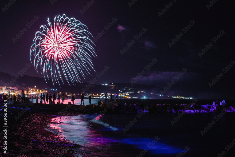 Seaside fireworks 6 Seaside fireworks 6