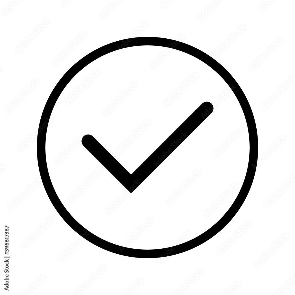 check icon vector. check mark icon. check list button icon - Vector. eps 10 check icon vector. check mark icon. check list button icon - Vector. eps 10