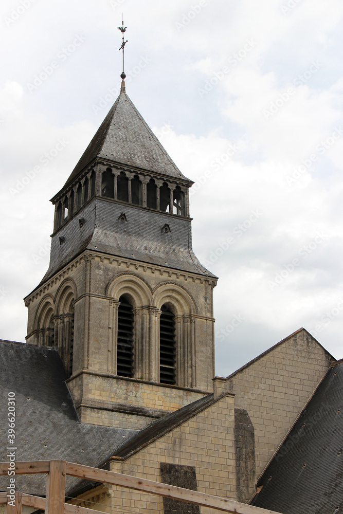 fontevraud abbey church in france