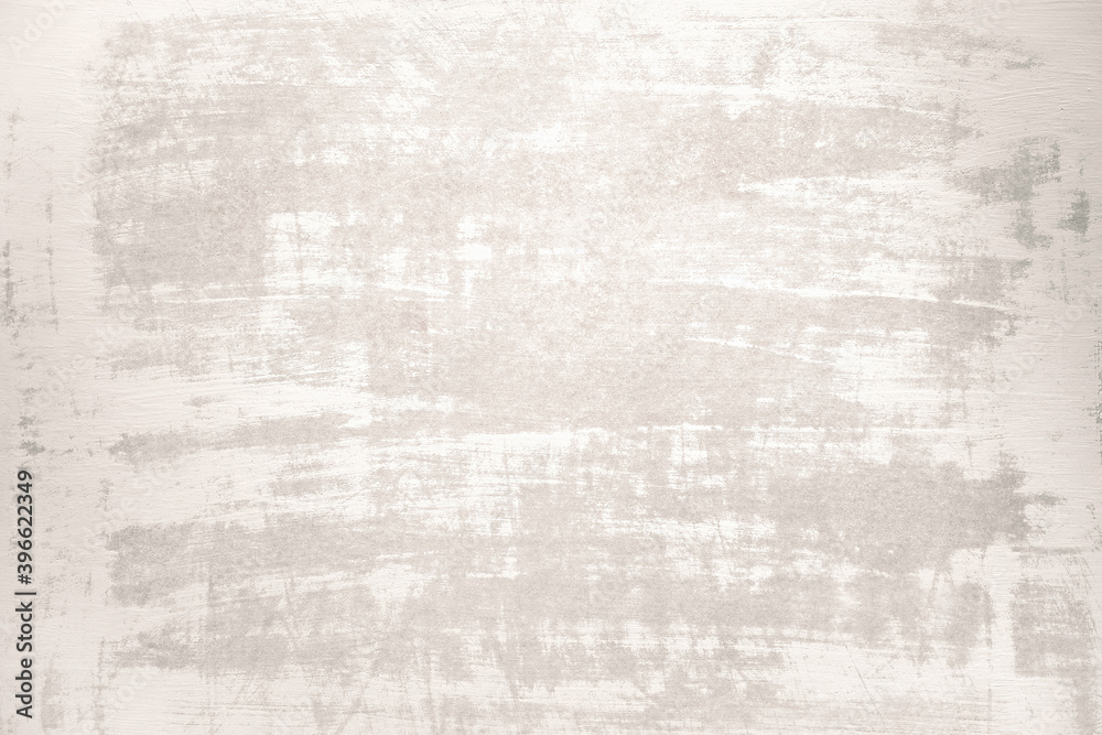 Fototapeta premium Pastel warm white texture background. Textured wall washed in sunlight