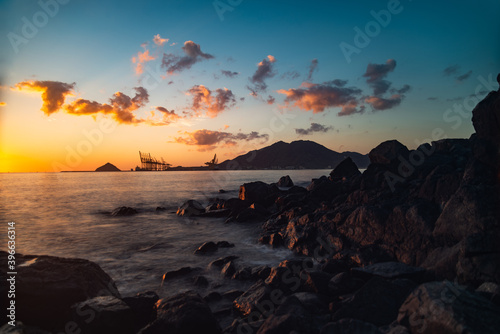 Landscape Shot of Khor  Fakkan.