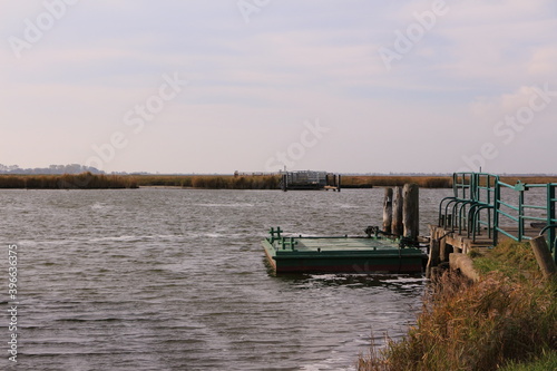 Autofähre am Barther Bodden in Zingst photo