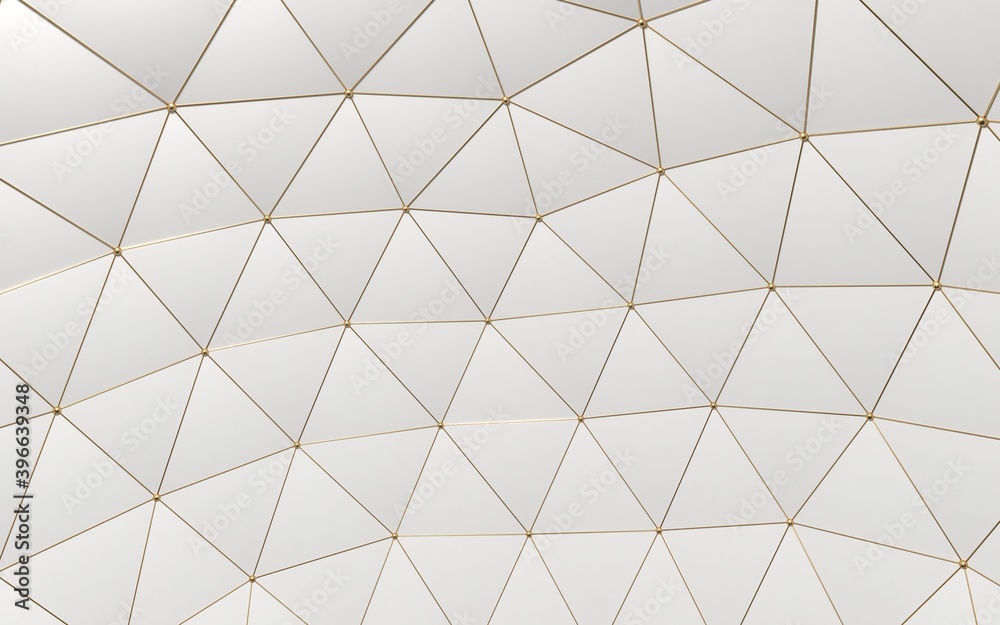 Background modern abstraction polygons gold