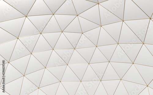 Background modern abstraction polygons gold