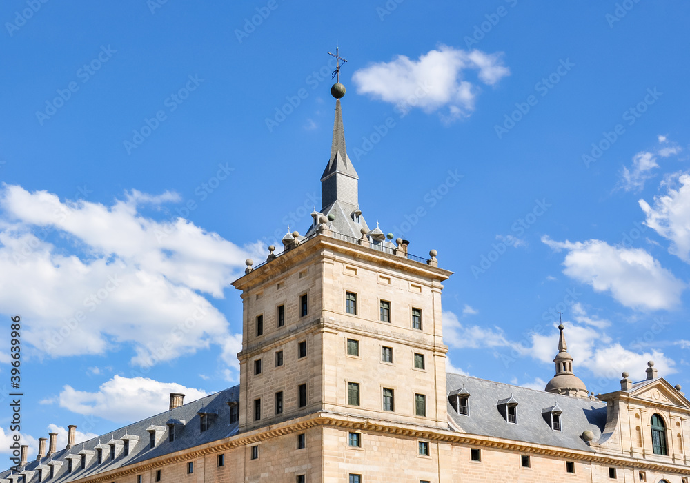 Obraz premium El Escorial Palace outside Madrid, Spain