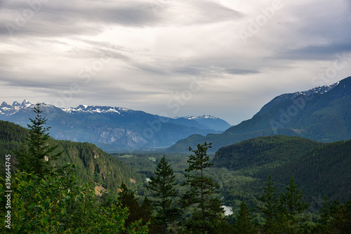 Coastal Mountains in British Columbia. Canada © gadzius