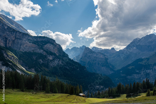 Fototapeta Naklejka Na Ścianę i Meble -  Kandersteg ein Traum in den Alpen der Schweiz