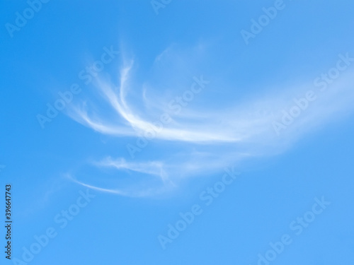 Beautiful cirrus cloud