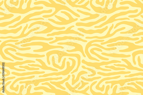 Vector abstract animalistic background. Freehand illustration of zebra skin print