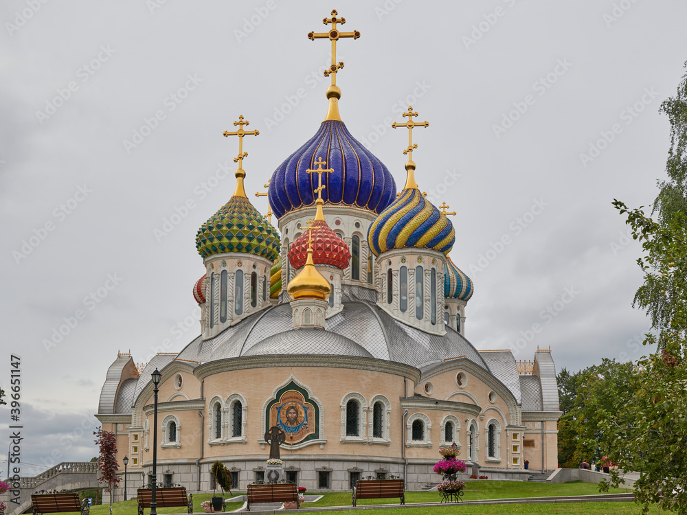 Suburb of Moscow. Peredelkino. Cathedral Church of Prince Igor of Chernigov