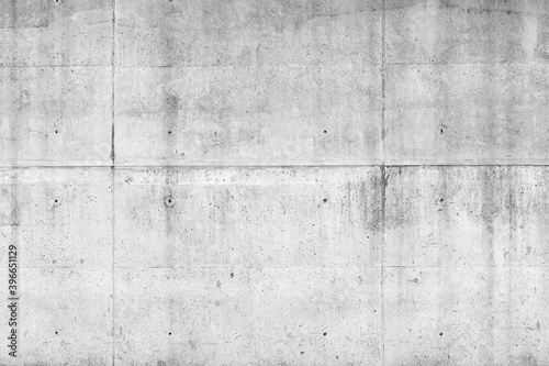 White grungy concrete wall, background texture