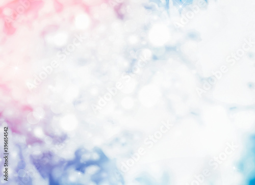 abstract winter defocus background with bokeh