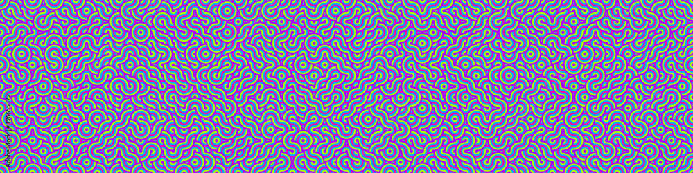 Fototapeta premium Abstract Geometric Pattern generative computational art illustration