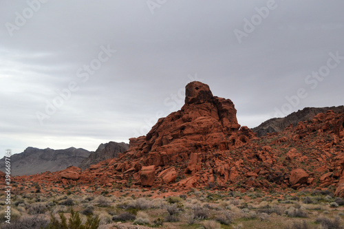 Obraz na płótnie Valley of Fire, Nevada w salonie