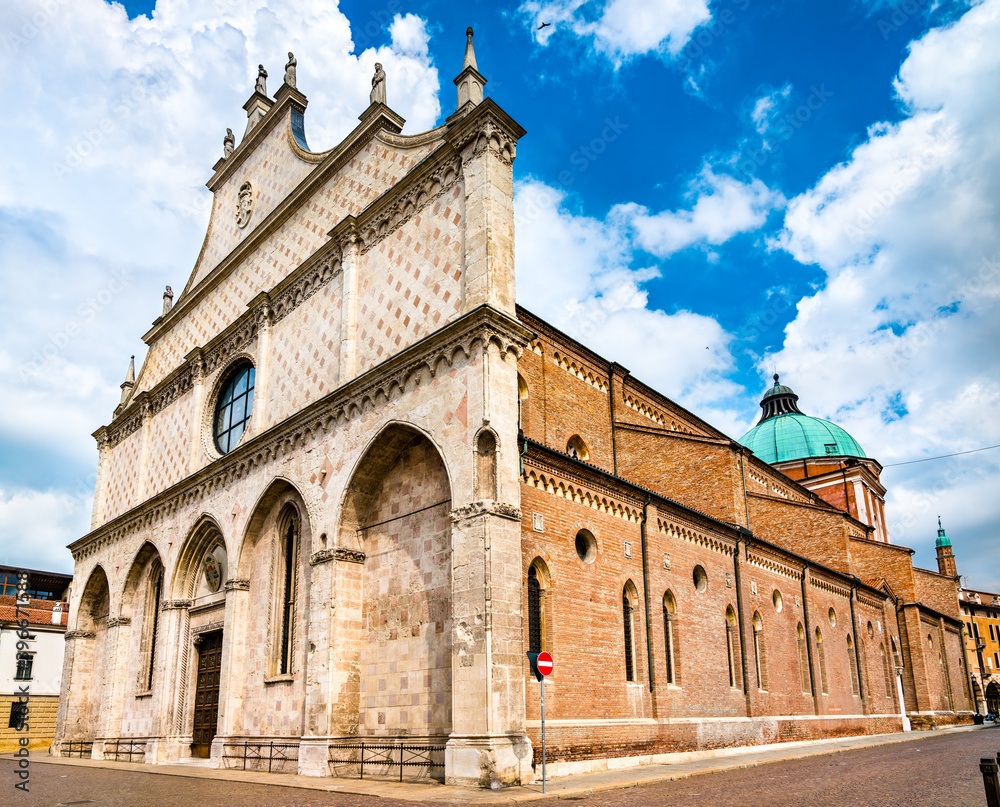 Santa Maria Annunziata Cathedral of Vicenza in Italy