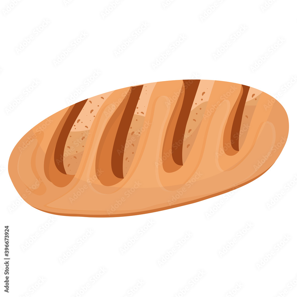 traditional bread delicious pastry product icon vector illustration design traditional bread delicious pastry product icon vector illustration design