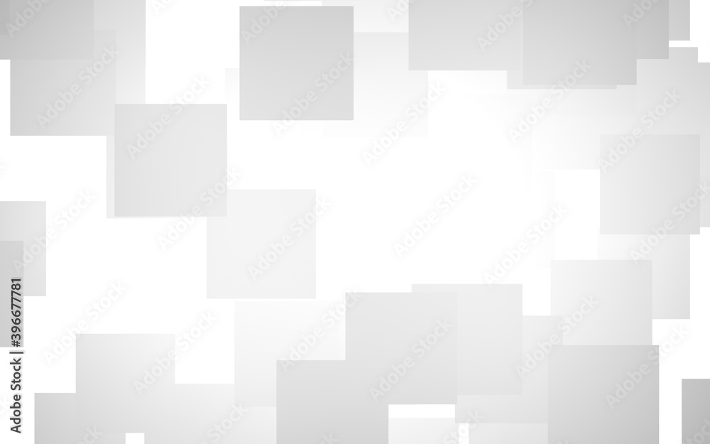White abstract background. Misty backdrop with grey squares. 3D illustration White abstract background. Misty backdrop with grey squares. 3D illustration