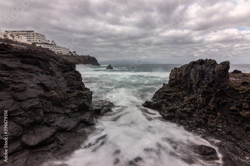 Tancon pool near Gigantes in Tenerife (Spain)