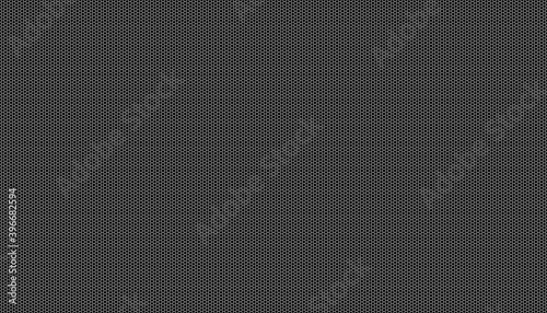 Wallpaper Mural White honeycomb on a black background. Seamless texture. Isometric geometry. 3D illustration Torontodigital.ca