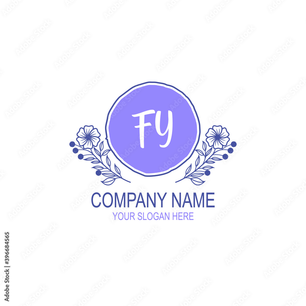 Initial FY Handwriting, Wedding Monogram Logo Design, Modern Minimalistic and Floral templates for Invitation cards Initial FY Handwriting, Wedding Monogram Logo Design, Modern Minimalistic and Floral templates for Invitation cards