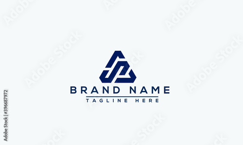 AS Logo Design Template Vector Graphic Branding Element.
