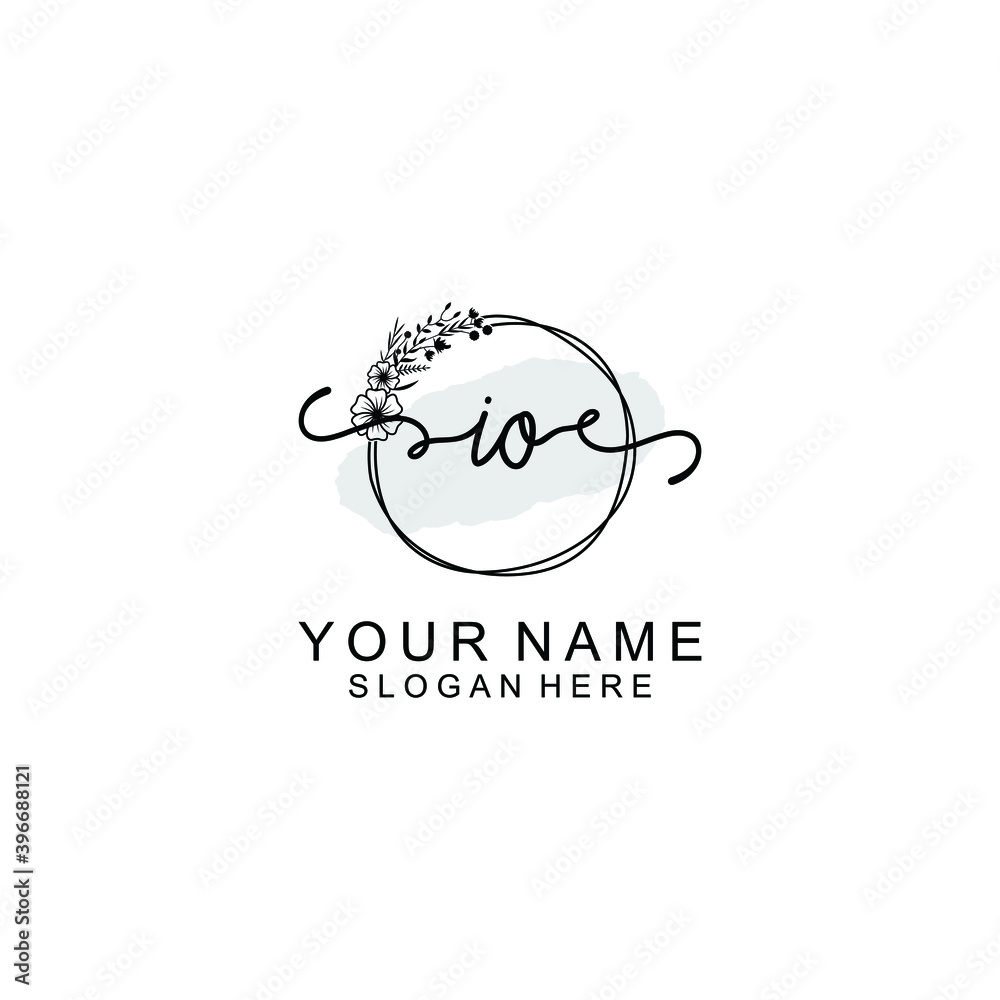 Initial IO Handwriting, Wedding Monogram Logo Design, Modern Minimalistic and Floral templates for Invitation cards Initial IO Handwriting, Wedding Monogram Logo Design, Modern Minimalistic and Floral templates for Invitation cards