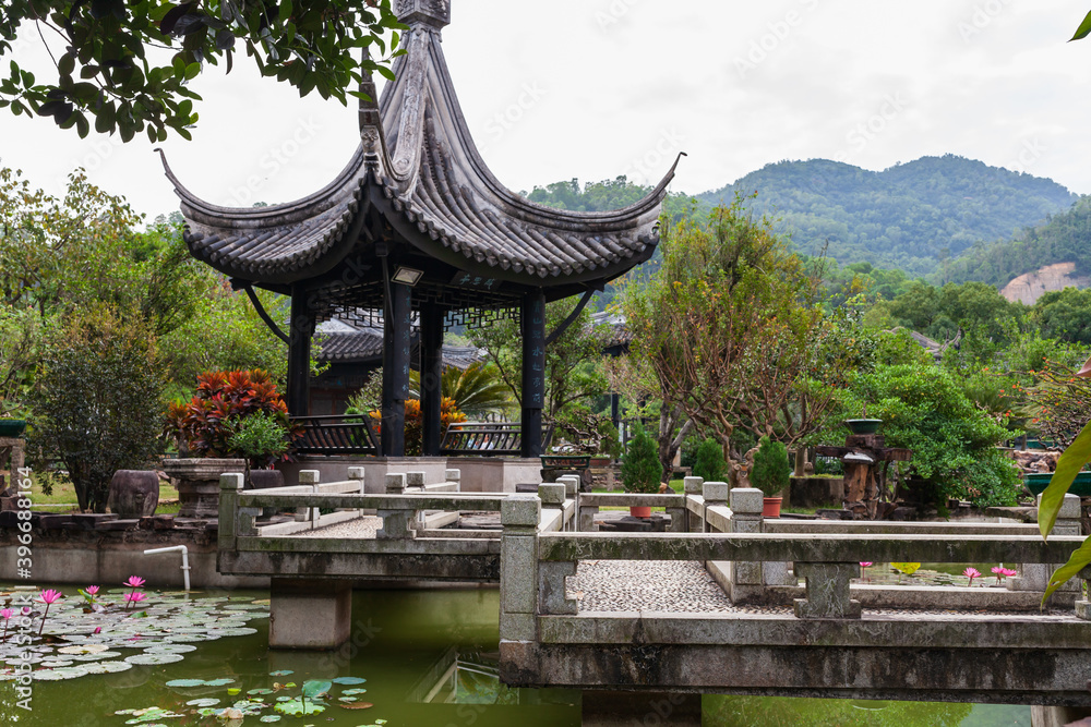 Chinese Traditional Gardens and Ancient Buildings, East Asia Travel.
